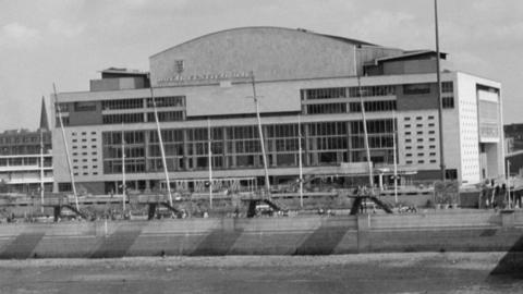 The Royal Festival Hall in 1951