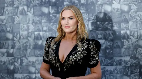 EPA Kate Winslet at the UK premiere of Lee at Odeon Luxe Leicester Square