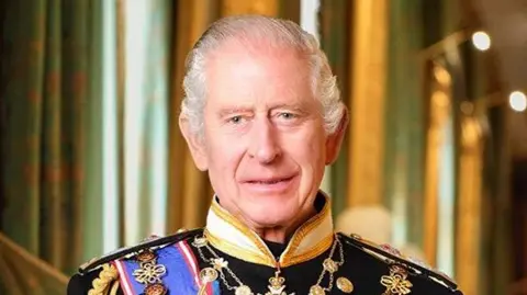 King Charles III portrait