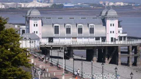 Penarth pier, which is in the Vale of Glamorgan