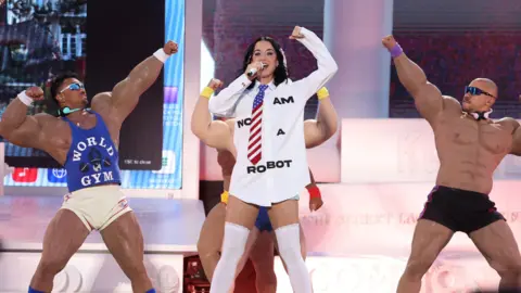 PA Media Katy Perry performing during the Blenheim Palace Festival at Blenheim Palace, W Wednesday July 1, 2026.