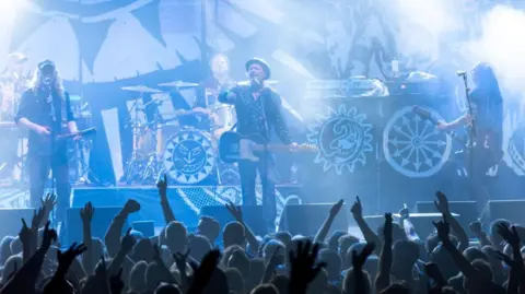 Getty Images Levellers perform on November 22, 2018 in Brighton, England. 