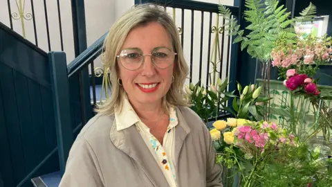 Lampeter florist and town mayor Gabrielle Davies