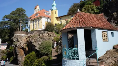 Getty Images Italian style houses in Portmeirion