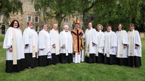 New priests and deacons at St Edmundsbury Cathedral