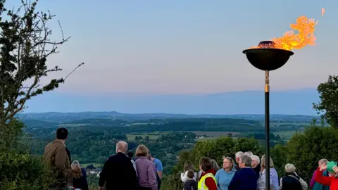 D-Day beacon on Kinver