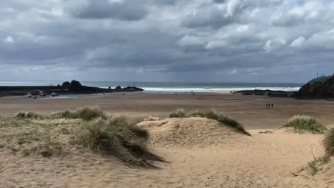 BBC Summerleaze beach in Bude