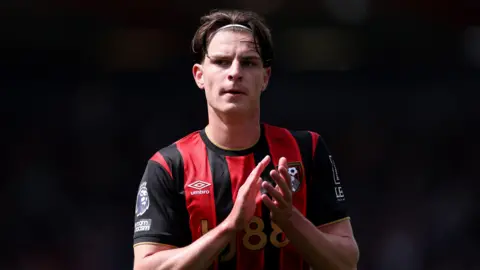 Alex Scott playing for Bournemouth