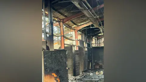 AMH Electrical Services An industrial estate has been completely gutted by a fire. 