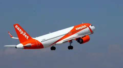 PA Media EasyJet aeroplane