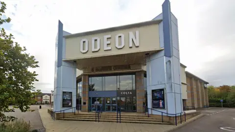 Google The front of the Odeon cinema in Kettering