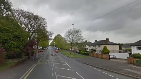 Google A Google street view image of Heanor Road in Ilkeston where the man died