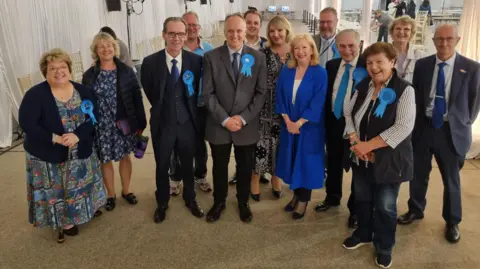 David Jackman/BBC The Conservatives in Epping Forest