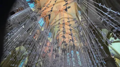 Peter Walker Sculptor Peace Doves by Peter Walker