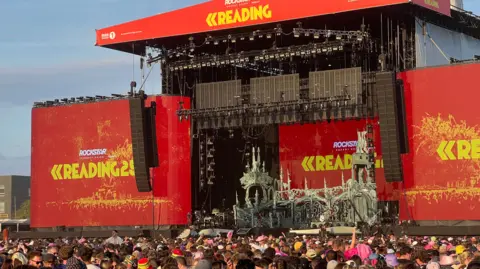 The main stage at Reading Festival
