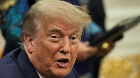 US President Donald Trump