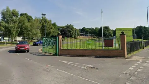 Google Southglade Park entrance