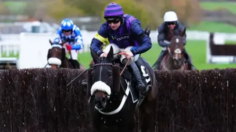 PA Media Sean Bowen on Abuffalosoldier during Sunday's race