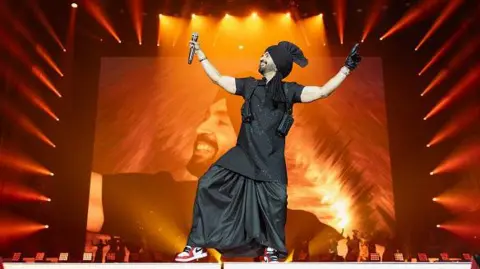 Getty Images Diljit Dosanjh performs at Coachella