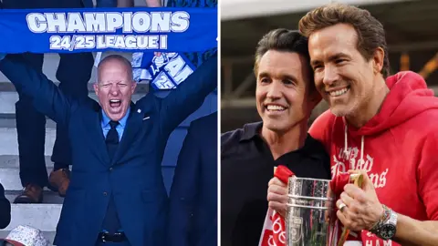 Tom Wagner, Ryan Reynolds and Rob McElhenney