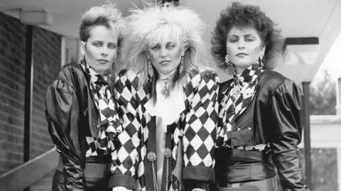 Steph Daniels Anita, Penny and Ruth in Zenana in 1985 