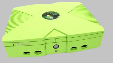 Light green Hulk/Pepsi Xbox console