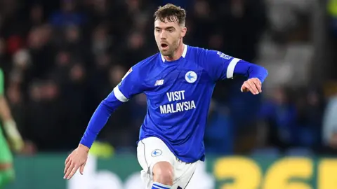 Calum Chambers in action for Cardiff