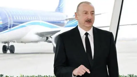 Azerbaijani President Ilham Aliyev