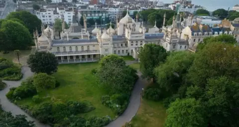 National Heritage Lottery Fund Royal Pavilion Garden, Brighton 