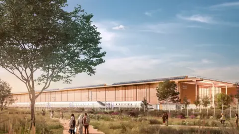 Glenn Howells Architects Artists impression of the centre