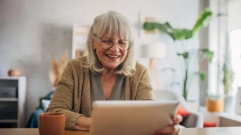 Getty Images senior white woman