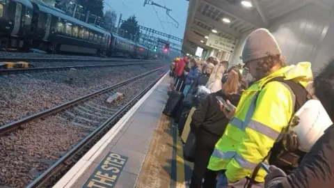 Lisa Lea-Weston Swindon station