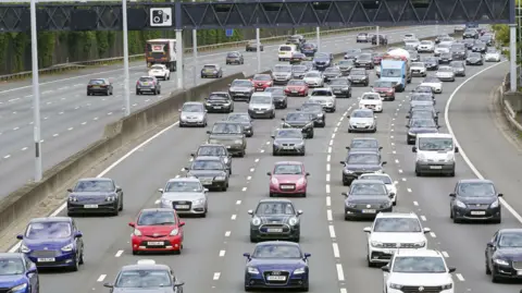 Traffic on the motorway