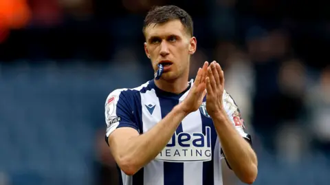 Krystian Bielik during West Brom's game against Coventry City last season.