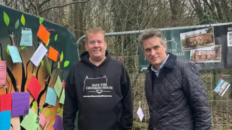 Sir Gavin Williamson Paul Turner and Sir Gavin Williamson 