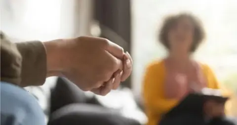 Getty Images Generic image of someone in counselling