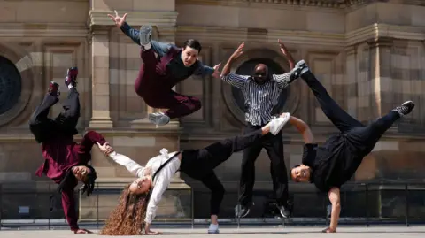PA Media Performers from Dance'n Speak Easy, at Underbelly's Bristo Square