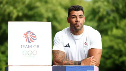 Getty Images Taylor Lawrence of Team GB poses for a portrait during the Team GB Media Summit