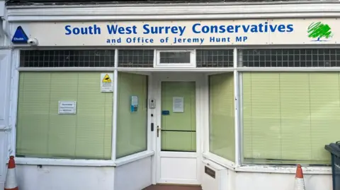 BBC South West Surrey Conservatives office