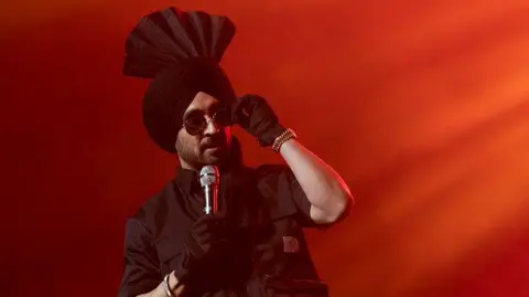 Getty Images Diljit Dosanjh kicks off his Dil-Luminati Tour at BC Place on April 27, 2024 in Vancouver, British Columbia, Canada.