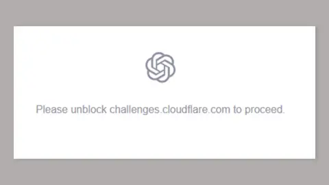 OpenAI An error message reading 'please unblock challenges cloudflare.com to proceed.'