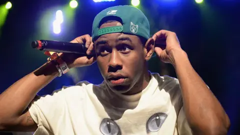 Getty Image Tyler performs at The Creator 2013 Kachela Festival