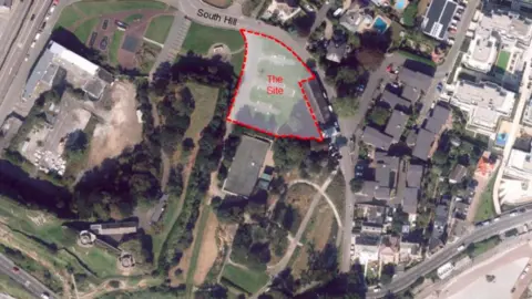 Government of Jersey An aerial satellite view of an area of Jersey 