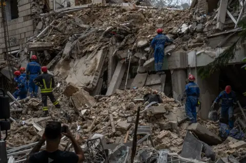 Rescue workers were still discovering new bodies under the rubble on Wednesday afternoon.