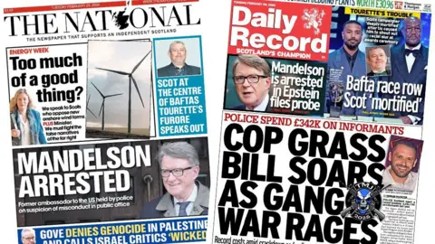 Front pages