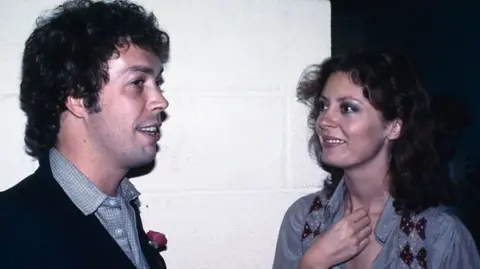 Tim Curry and Susan Sarandon at the 2nd Rocky Horror Picture Show Convention on 8 October 1979