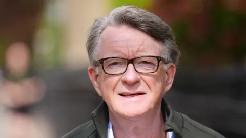 PA Media Lord Mandelson