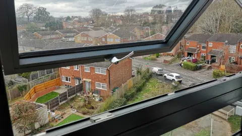 Kayleigh Kimberley Kayleigh Kimberley's broken window