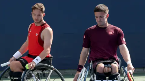 Alfie Hewett and Gordon Reid