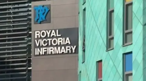BBC The Royal Victoria Infirmary in Newcastle